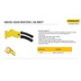 STANLEY 6-MR77 Pince à riveter Tête mobile
