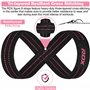 Sangle Musculation Gym Levage Support de Poignet Bandage Fitness Lifting Straps Entraînement Bodybuilding H