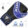 RDX Gants de boxe Enfant, 6oz 4oz Gants d'Entraînement Junior, En Cuir Maya Hide, Paume Ventilée, Muay Thai Sparring MMA Kickbox