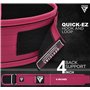 RDX Ceinture de Musculation AUTOMATIQUE FERMER À CLÉ, 4” Réglable Support Dos Lombaire, Powerlifting D'haltérophilie Bodybuildin