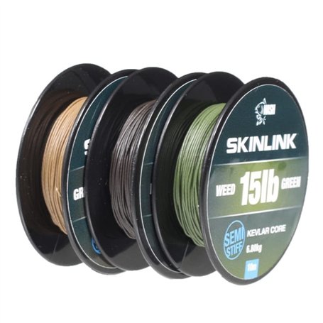 Nash TT Fil Bas de Ligne Skinlink Stiff 25lb Gravel