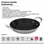 Chabrias Ltd Poêle à paella anti-adhésive en acier brossé 30 cm