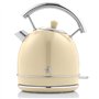 Swan Retro Ensemble Petit-Déjeuner, Bouilloire 1,8L avec Élément Chauffant en Acier Inox, Grille-pain à Fente Large 2 Tranches,