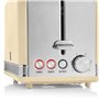 Swan Retro Ensemble Petit-Déjeuner, Bouilloire 1,8L avec Élément Chauffant en Acier Inox, Grille-pain à Fente Large 2 Tranches,