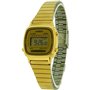 Casio LA670WGA-9DF Montre Bracelet en résine et Acier Inoxydable Doré/Jaune