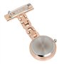 Montre Gousset d'infirmière en métal avec Broche - Ton Or Rose
