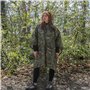 TRIXES Poncho de pluie imperméable camouflage, léger pour adultes – Randonnée, festivals, voyages et plus encore