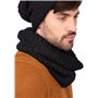likemary Snood Homme – Tour de Cou & Cache Cou en Laine Mérinos – Écharpe Tubulaire Fait Main – Cadeau Éthique et Chaleureux Noi
