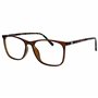 OPULIZE Arc Lunettes de Lecture Pack de 2 Montures Carrées Minces Élégantes Charnières à Ressort Anti-Rayures Marron Bleu Branch