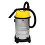 Monster Shop Aspirateur Industriel de 30 litres 1400W en Acier Inoxydable et Accessoires, Aspirateur Sec & Humide, Sac à poussiè
