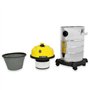 Monster Shop Aspirateur Industriel de 30 litres 1400W en Acier Inoxydable et Accessoires, Aspirateur Sec & Humide, Sac à poussiè