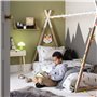 Lights4fun Guirlande Lumineuse Enfant en Feutre a 30 LED Blanc Chaud et Minuterie pour Intérieur