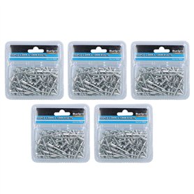 500 Aluminium métriques Pop Rivets aveugles Pot de fixation fixation 4.8x10mm 500 Aluminium métriques Pop Rivets aveugles Pot de fixation fixation 4.8x10mm