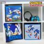 Character World Sonic le hérisson Boîtes de rangement sous licence officielle | Lot de 2 cubes de rangement pliables | Parfait p