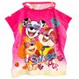 Paw Patrol - Poncho Serviette à Capuche - Fille - La Pat' Patrouille - Taille Unique
