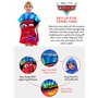 Disney Serviette Poncho Garçon Cars Rouge Taille Unique
