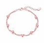 Philip Jones Bracelet Boule Plaqué Or Rose