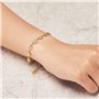 Philip Jones Bracelet Marguerite plaqué Or