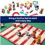 KreativeKraft Calendrier de l'Avent 2025 Enfant Calendrier Compte à Rebours Noel 24 Jouets Inclus Gadget Jouet Fidget Toys