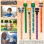Minecraft Ensemble de Stylos Gel Effaçables, Colorés Avec Gommes, Paquet de 6, Fournitures Scolaires