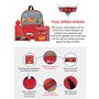 Disney Cars Ensemble de Sac à Dos 4 pièces | Lightning McQueen Sac à Dos Trousse Bouteille d'eau et Sac à déjeuner | Sacs à Dos 