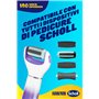 Scholl Lisse et adoucit Limited Edition, pédicure électrique pour pieds et talons fissurés, 3 têtes à double action incluses, râ