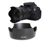 Pare-Soleil pour Appareils Photo | Compatible avec Canon EOS Rebel T8i T7i T6i T5i SL3 SL2 90D 80D 70D 77D avec Objectif Canon E