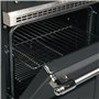 SPARES2GO Joint de porte principal en caoutchouc avec clips de fixation d'angle pour four Whirlpool ACMK ACMT AXMT (445 mm x 350