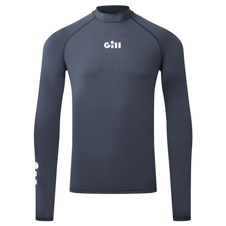 Gill 2024 ZenZero Rash Vest Long Sleeve - Dark Navy - 5109 XL