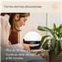 Lumie Bodyclock Luxe 750DAB - Réveil lumineux avec radio DAB, enceintes Bluetooth, lumière faible en bleu pour le sommeil