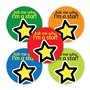 SuperStickers Scratch 'n' Sniff Smelly Lot de 350 autocollants de récompense avec plusieurs messages, images et odeurs