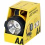 AA AA3881 Lampe Torche LED Haute Puissance – Portée du Faisceau de 180 m, Base Réglable à 6 Angles, 120 Lumens, Résistant aux In