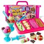 GirlZone Cadeau Fille Kit de Sable pour Enfants - Glacerie de Sable Toutes les Couleurs - Ice Cream Shop Play Sand for Kids - Su