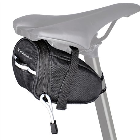 VeloChampion Petite Sacoche de Selle - Capacité de 1 Litre – Sacoche de Selle de Vélo Portable Réfléchissante