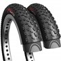 Fincci Fat Pneus 26x4.00 Pouces - Paire Pliable Pneu VTT 26 Pouces 100-559