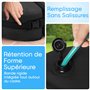 Rhino Poids de base de parapluie rond avec ouverture latérale Noir – Sac à eau pour porte-parapluie