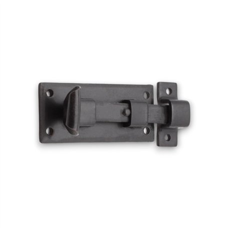 Infinity Decor Loquet de porte vintage en cire d'abeille 100 mm droit en fer – Verrou de porte robuste de sécurité pour portes e