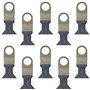 SabreCut SC44B_10 Lot de 10 lames bimétalliques compatibles avec les outils multifonctions oscillants Fein SuperCut et Festool V