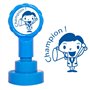Champion ! Tampon Auto-Encreur Enseignant - Encre Bleu