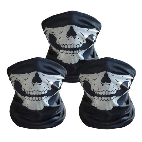OVISEEN 3 Pièces Masque Cache Cou Moto