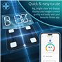 Reliance Medical Balance Smart BMI, Balance Digitale de Graisse Corporelle avec Écran LED, Pèse-Personne pour Salle de Bain, 28c