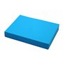 Hawksbill Lot de 100 cartes A4 bleu vif - 180 g/m² - Papier cartonné bleu de qualité supérieure - Idéal pour les arts