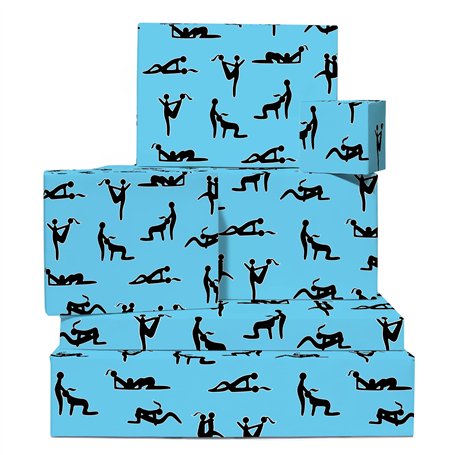 Papier d'emballage d'anniversaire – Emballage cadeau amusant pour femme