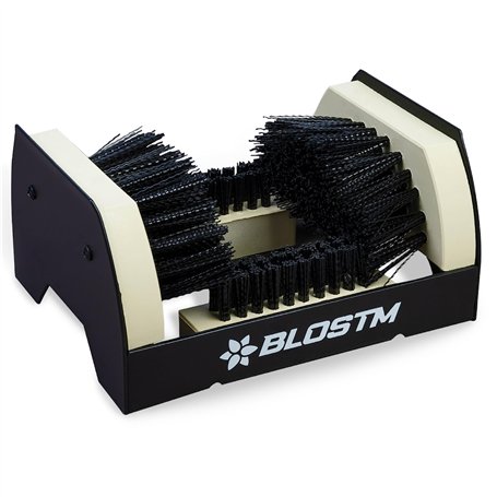 BLOSTM Brosse Chaussure - Nettoyeur Chaussure D'Extérieur en Métal avec Poils Rigides à Enlever Terre et Boue - Brosse a Chaussu