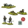 Warlord Games Blitzkrieg Équipes d'armes allemandes – Miniatures à l'échelle de 28 mm pour l'action de Boulon – Miniatures très 