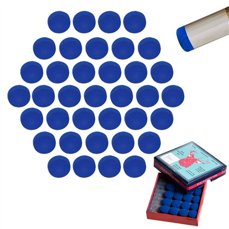 Colexy 50pcs Embouts de Queue de Billard