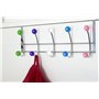 Cintre de porte pour suspendre les vêtements, crochets de porte pour chambre à coucher, salle de bain, 10 crochets robustes en a