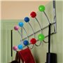 Cintre de porte pour suspendre les vêtements, crochets de porte pour chambre à coucher, salle de bain, 10 crochets robustes en a