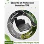 3W Kit de Tapis Voiture et Tapis Coffre pour Mini Hatch 3-Portes F56 2014-2023, Tapis de Sol en TPE antidérapant imperméable Com