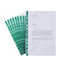 2 UR DOOR Lot de 100 pochettes perforées A4 résistantes – Pochettes transparentes durables